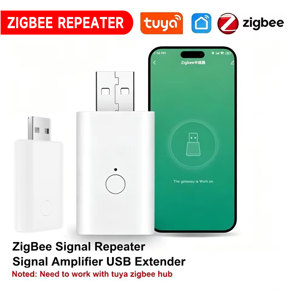 Home Automation Ideas - Tuya ZigBee Signal Repeater USB Amplifier