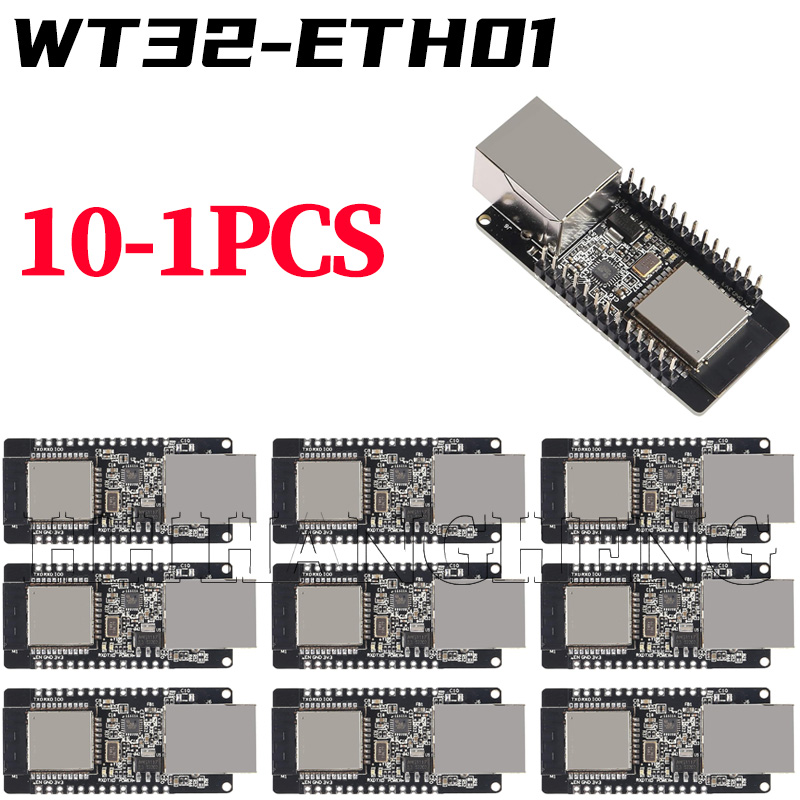 Ethernet Module W5500 - 10-1PCS WT32-ETH01 Embedded Serial Port Networking