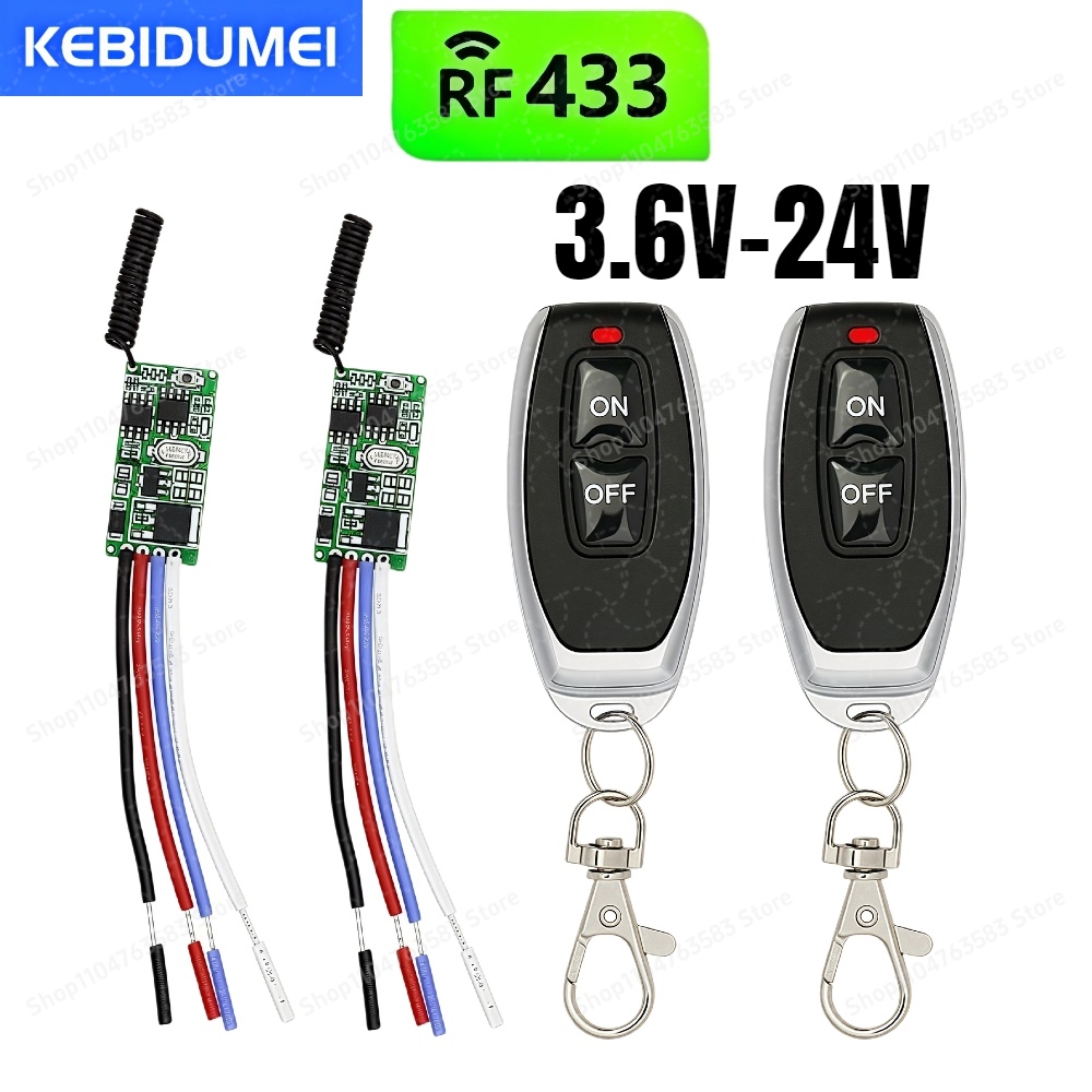 433Mhz Receiver Module - 433Mhz 1CH RF Relay Receiver DC