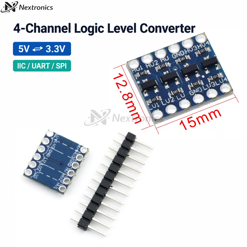 1/3/5/10PCS 4 Channel IIC I2C  - Level Shifter 3.3V review and price