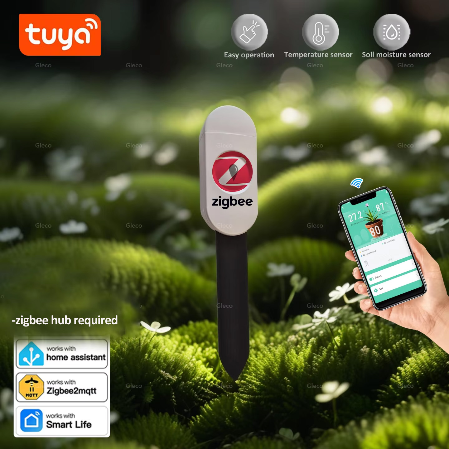 Tuya Smart Life Zigbee Soil Mo - Home Automation Ideas review and price