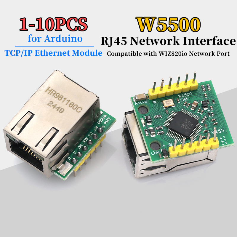 1/5/10Pcs W5500 Module TCP/IP  - Ethernet Module W5500 review and price