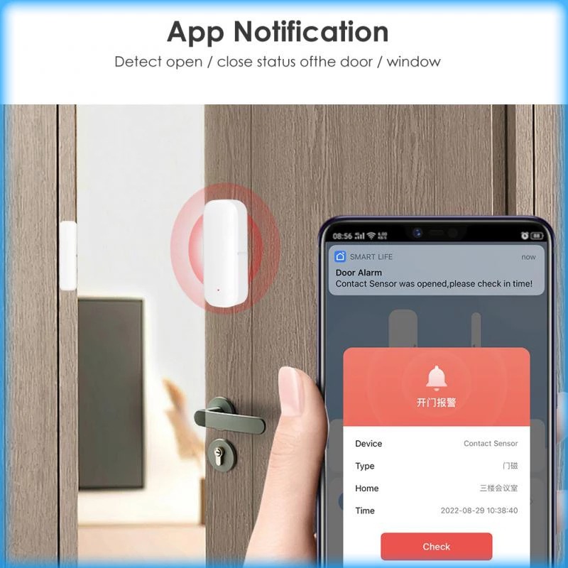 Tuya Wi-Fi Smart Door And Wind - Home Automation Ideas review and price