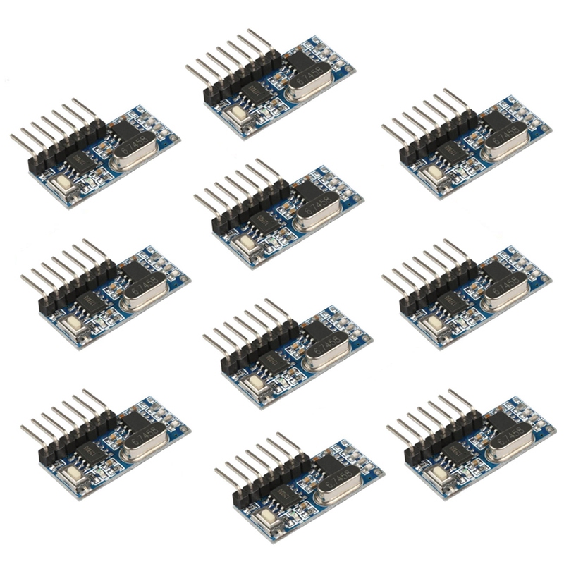 10PCS 433Mhz RF Receiver Learn - 433Mhz Receiver Module review and price