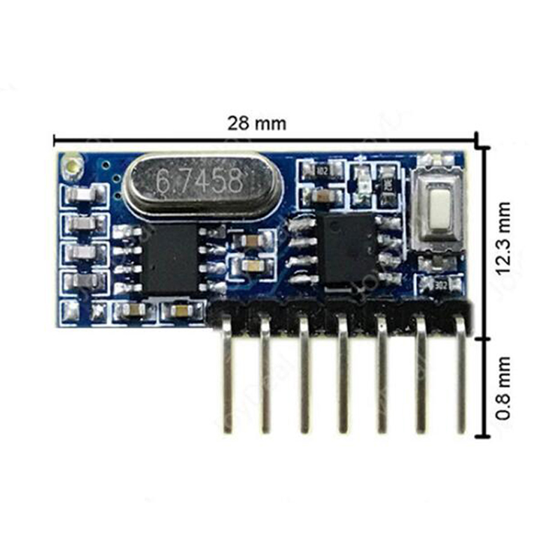 10PCS 433Mhz RF Receiver Learn - 433Mhz Receiver Module review and price