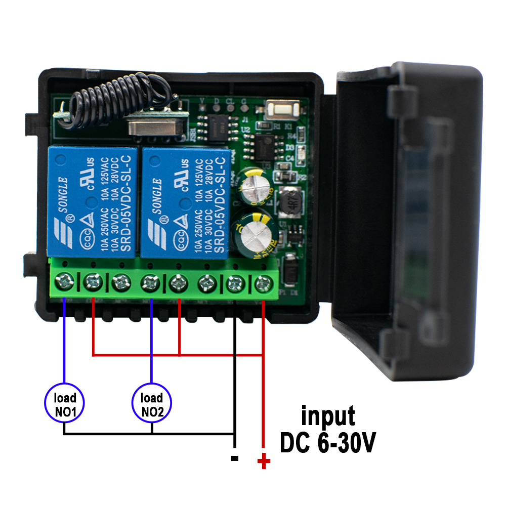 1~10pcs 2 Channel 433MHz RF Re - 433Mhz Receiver Module review and price
