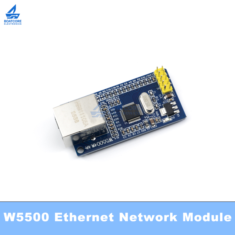 1PCS W5500 Chip New SPI to LAN - Ethernet Module W5500 review and price