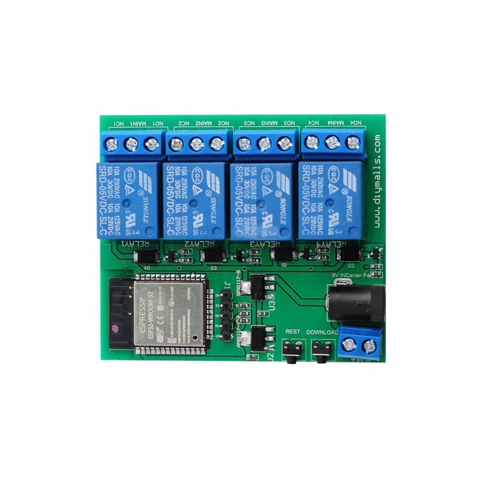 ESP32S 4-Channel WiFi/Bluetoot - Iot Diy Home Automation review and price