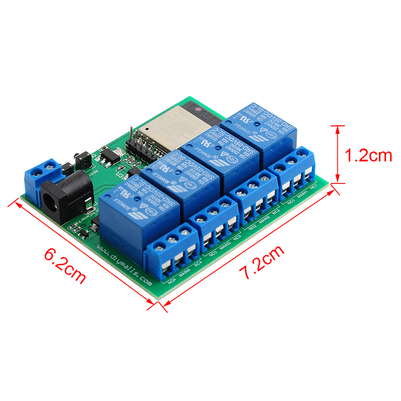 ESP32S 4-Channel WiFi/Bluetoot - Iot Diy Home Automation review and price
