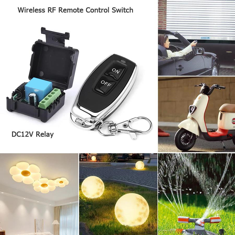 DC 12V 433Mhz RF Remote Contro - 433Mhz Receiver Module review and price