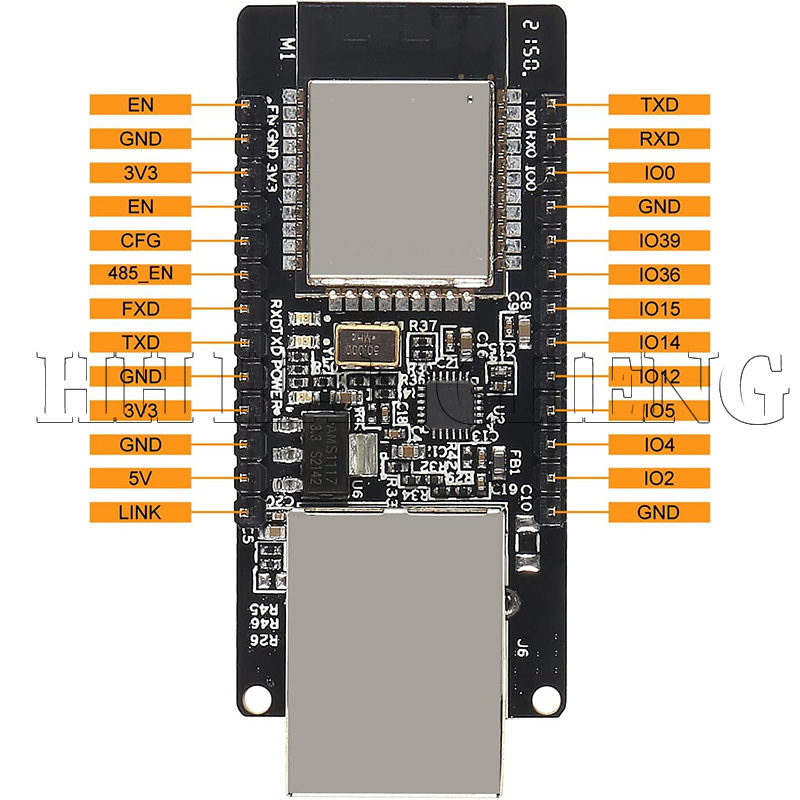 10-1PCS WT32-ETH01 Embedded Se - Ethernet Module W5500 review and price