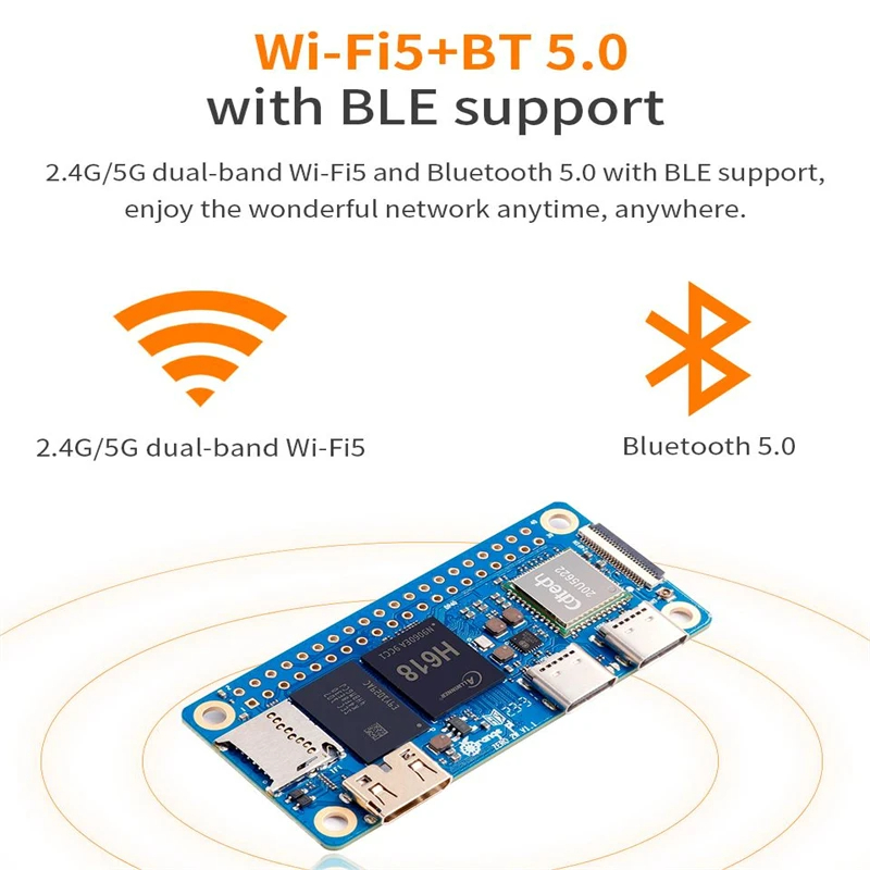 Orange Pi Zero 2 W 2GB RAM DDR - Pi Zero W Board review and price