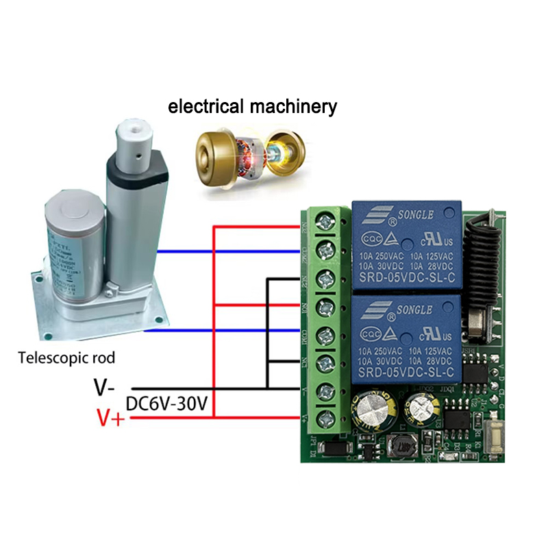 DC 12V 24V AC 220V RF433 2CH M - 433Mhz Receiver Module review and price
