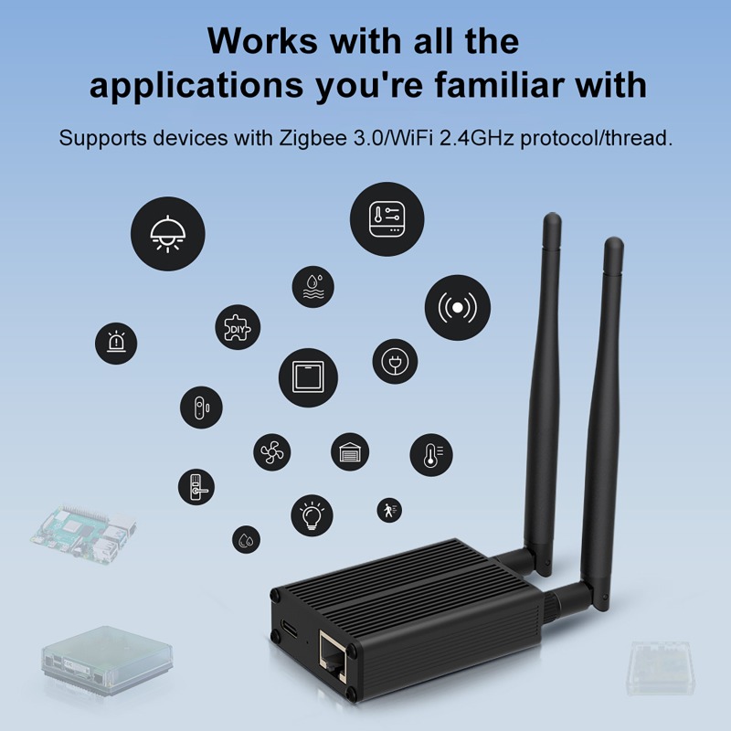 ZigBee 3.0 Dongle To Ethernet, - Zigbee Coordinator Stick review and price