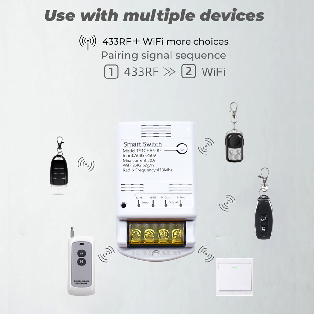 Wifi 30A 6600W 4000W Tuya Smar - Home Automation Ideas review and price