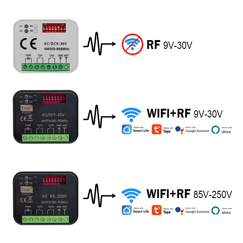 New RX-MULTI 300 a 868 MHz Tuy - 433Mhz Receiver Module review and price
