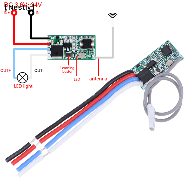 433Mhz 1CH RF Relay Receiver W - 433Mhz Receiver Module review and price