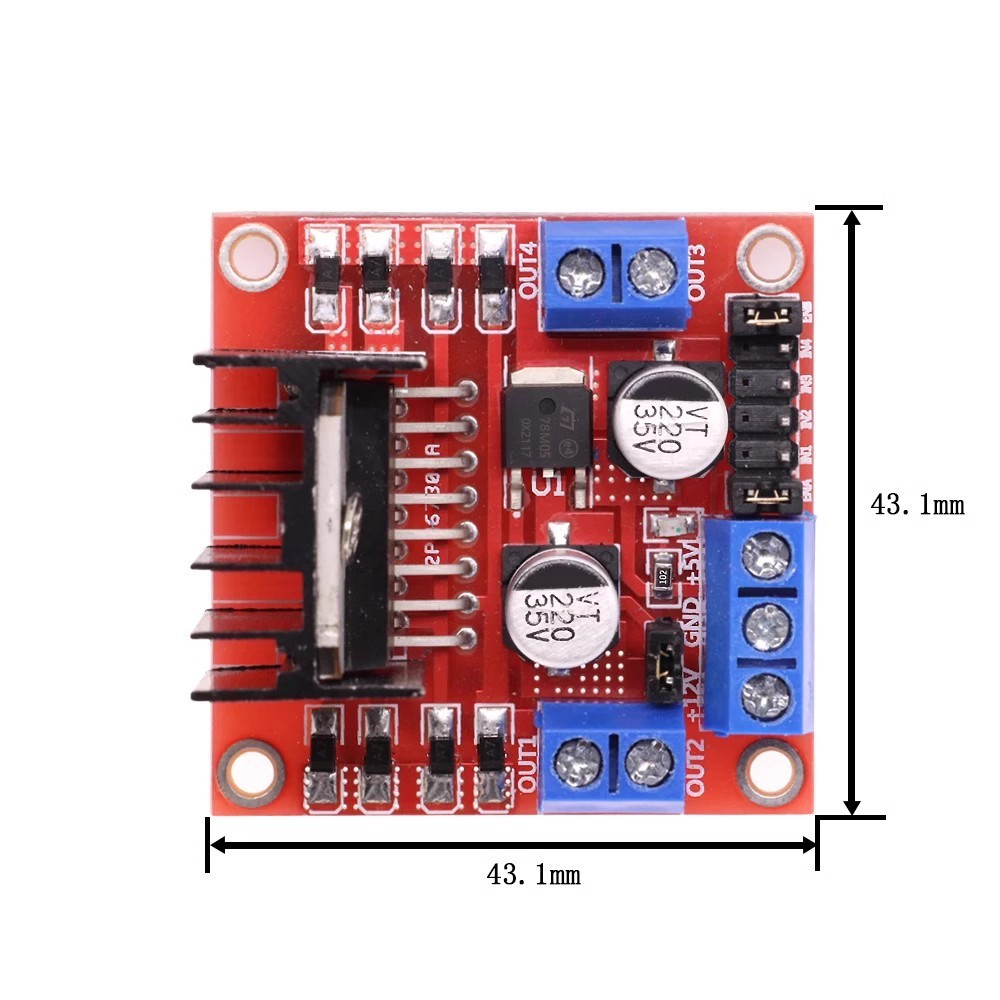 L298N Motor Driver Module Dual - Diy Automation Projects review and price