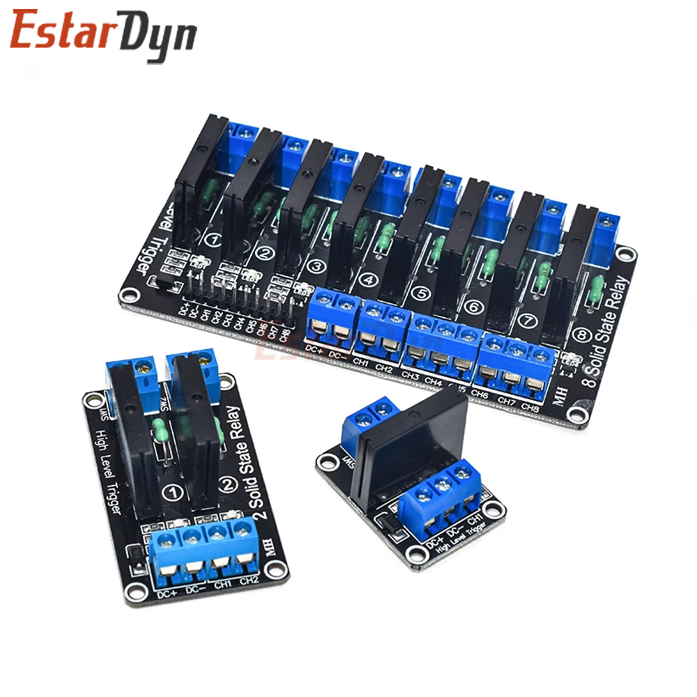 5V 1 2 4 8 Channel SSR G3MB-20 - Ethernet Module W5500 review and price