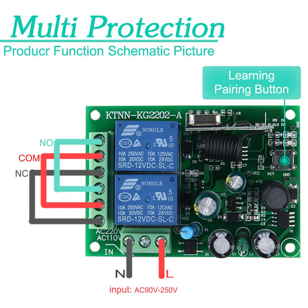 433Mhz Universal Wireless Remo - 433Mhz Receiver Module review and price
