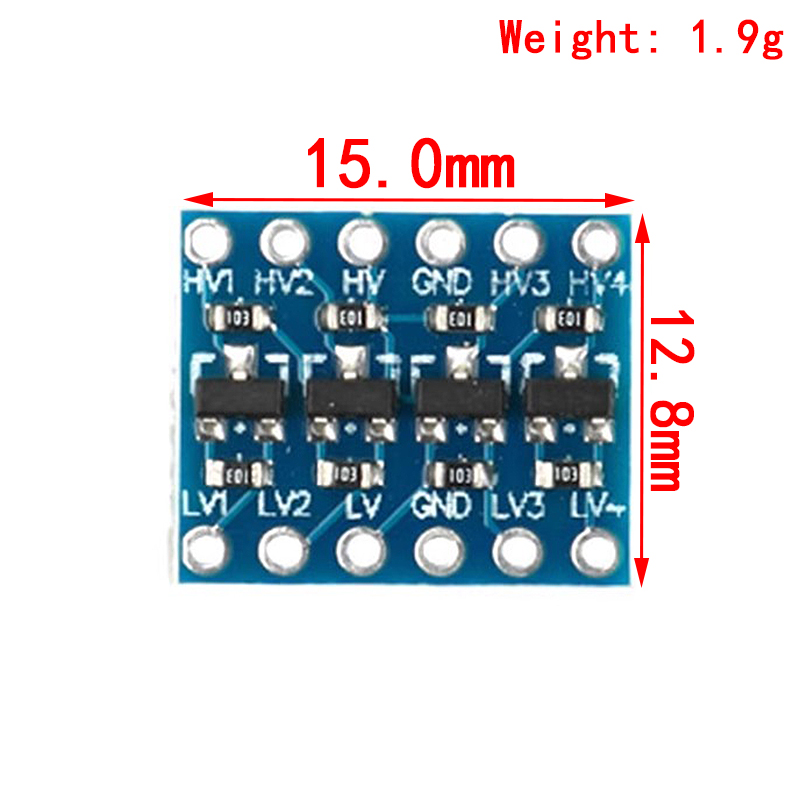 10pcs 4 channel IIC I2C Logic  - Level Shifter 3.3V review and price
