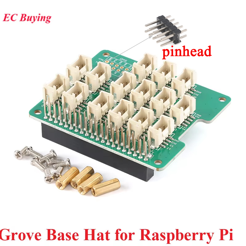 Grove Base Hat for Raspberry P - Pi Zero W Board review and price