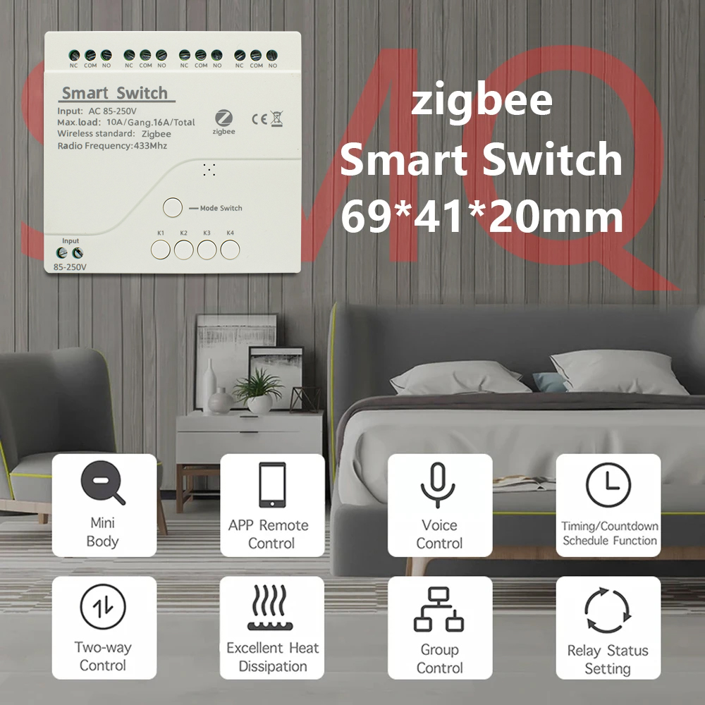 Zigbee Smart Switch Wifi Relay - Home Automation Ideas review and price