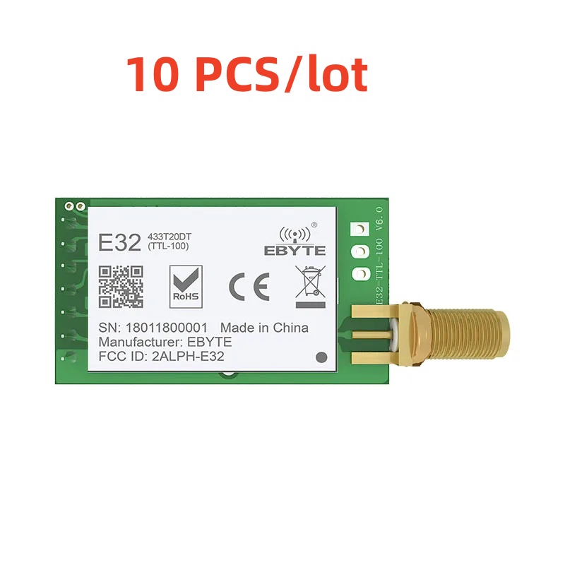 10PCS  LoRa 433MHz Wireless RF - 433Mhz Receiver Module review and price