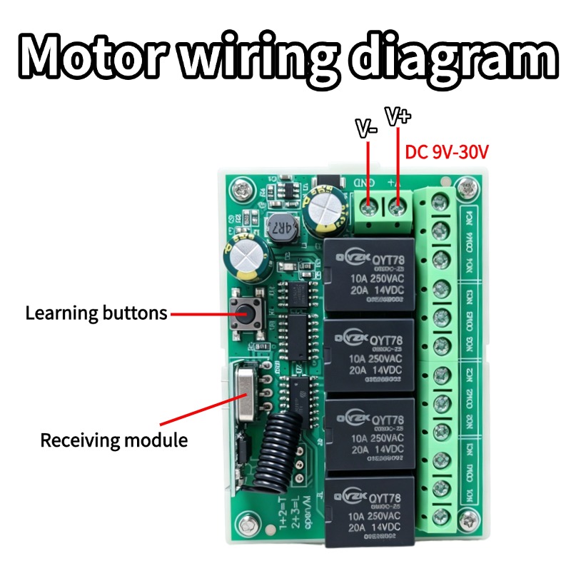 Universal Wireless Remote Cont - 433Mhz Receiver Module review and price