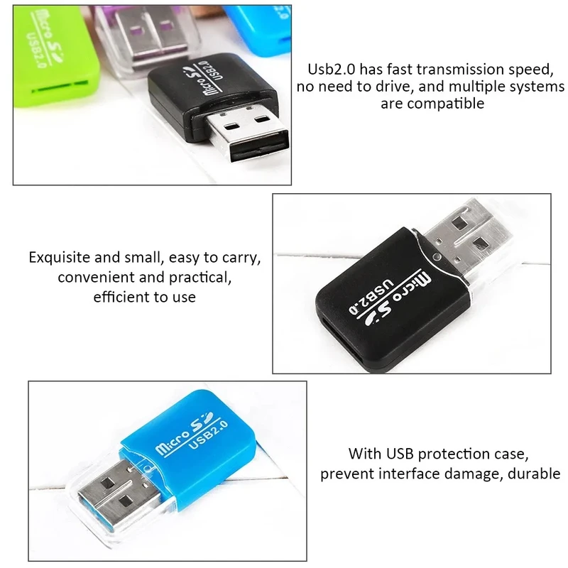 Portable Mini USB 2.0 TF micro - Home Assistant Sd review and price