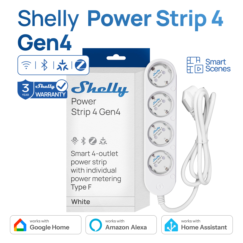 Shelly Power Strip 4 Gen4 Smar - Shelly Relay Module review and price